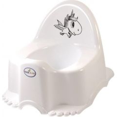 Bērnu podiņš ECO UNICORN white TegaBaby JD-001