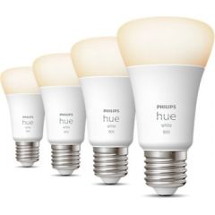 Philips Hue W 9W A60 E27 4pcs pack