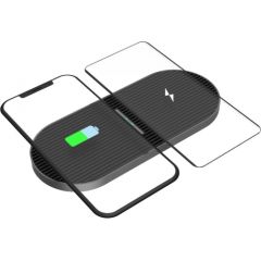 Platinet wireless charger 2x10W PWCDB