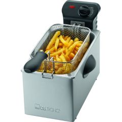 Clatronic FR 3587 Deep fryer 3 L Single Black,Stainless steel Stand-alone 2000 W