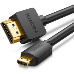 UGREEN HD127 Micro HDMI - HDMI Cable 4K 3D 1m (black)