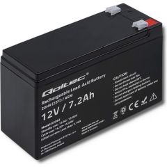 Qoltec 53062 AGM battery | 12V | 7.2 Ah | max 108A