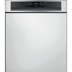 Whirlpool WBO3T341PX trauku mazg. mašīna pabūvējama., Inox 60cm