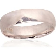 Серебряное обручальное кольцо #2101776, Серебро	925°, Размер: 15.5, 2.6 гр.