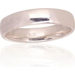 Серебряное обручальное кольцо #2101773, Серебро	925°, Размер: 17, 3.1 гр.