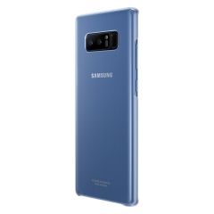 Samsung Galaxy Note 8 cover Clear Deep Blue