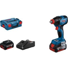 Bosch AKUMULATORA TRIECIENSKRŪVGRIEZIS/TRIECIENATSLĒGA GDX 18V-210 C, 2x5.0Ah, 18V, GAL 18V-40, 210 Nm, 0-1.100 / 0-2.300 / 0-3.400 min.-1