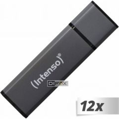 12x1 Intenso Alu Line        4GB USB Stick 2.0 anthrazit