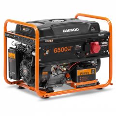 DAEWOO GDA 7500E-3 380V 6.5KW Benzīna ģenerators