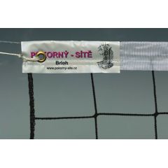 Pokorny Site Volleyball net SPORT PP-9,5x1m 100x100x3mm, galvanized steel cable