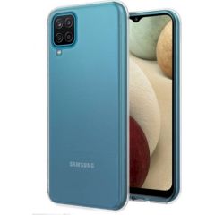 Fusion Ultra Back Case 2 mm izturīgs silikona aizsargapvalks Samsung A125 Galaxy A12 caurspīdīgs