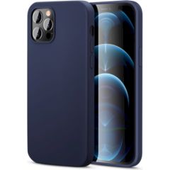 Fusion elegance fibre прочный силиконовый чехол для Apple iPhone 13 Mini синий