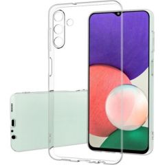 Fusion Ultra Back Case 1 mm izturīgs silikona aizsargapvalks Samsung A136 | A047 Galaxy A13 5G | A04S caurspīdīgs