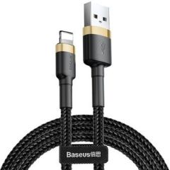 CABLE LIGHTNING TO USB 2M/GOLD/BLACK CALKLF-CV1 BASEUS