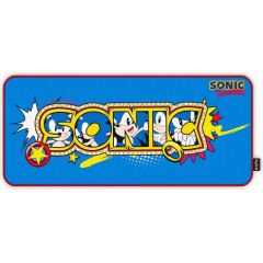 Energy Sistem Gaming Mouse Pad ESG Sonic Classic (XXL size, Anti-slip rubber base)