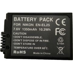 Extradigital Nikon EN-EL25 аккумулятор, 1350mAh