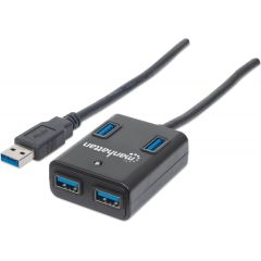 Icom MANHATTAN SuperSpeed USB 3.0 Hub