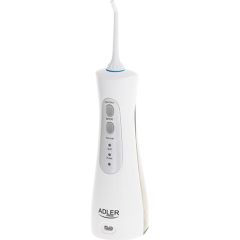 Adler Travel Oral Irrigator AD 2176 Oral irrigator, 150 ml, Number of heads 2, White, Number of teeth brushing modes 3