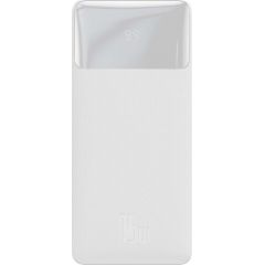 Powerbank Baseus Bipow 20000mAh, 2xUSB, USB-C, 15W (white)