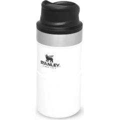 Stanley Termokrūze The Trigger-Action Travel Mug Classic 0,25L balta