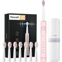 FairyWill Sonic toothbrush with head set and case FW-E11 (pink)