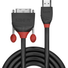 CABLE HDMI-DVI 1M/BLACK 36271 LINDY