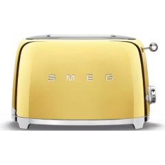 SMEG TSF01GOEU 50's Style Tosteris Glossy Gold