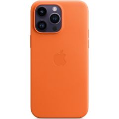 Apple iPhone 14 Pro Max Leather Case with MagSafe Orange