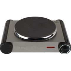 Tristar Free standing table hob KP-6191 Number of burners/cooking zones 1, Stainless Steel/Black, Electric