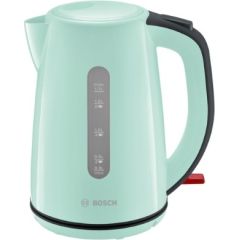 Bosch TWK7502 electric kettle 1.7 L 2200 W Grey, Turquoise
