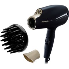 Panasonic Hair Dryer EH-NA9J-K825 Nanoe 1800 W, Number of temperature settings 4, Diffuser nozzle, Black/Gold