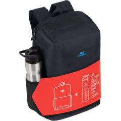 rivacase 8068 Backpack 15.6"+Sports bottle (black)