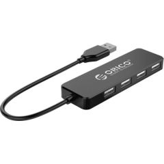 Orico Adapter Hub, USB to 4xUSB (black)