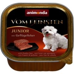 animonda Vom Feinsten with poultry liver Beef, Liver, Pork Junior 150 g