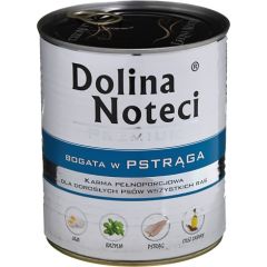 DOLINA NOTECI Premium Rich in trout - wet dog food - 800 g