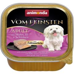 animonda Vom Feinsten Gourmet core with Chicken, egg + ham Egg, Chicken, Ham Adult 150 g