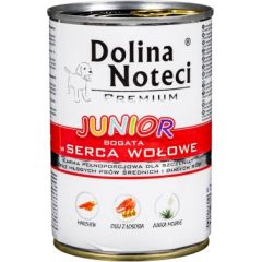 DOLINA NOTECI Premium Junior 5902921300403 dogs moist food Beef 400 g