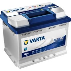 AKUMULATORS VARTA BLUE DYNAMIC EFB N60 12V 60AH(C20) 650A(EN) 242X175X190MM -/+ B13