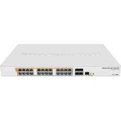 Switch|MIKROTIK|Type L3|Rack|24x10Base-T / 100Base-TX / 1000Base-T|4xSFP+|1xRJ45|CRS328-24P-4S+RM