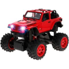 Rastar Radiovadāmā mašīna Jeep Wrangler 1:14 6 virz., lukturi, durvji, baterijas, 6+ CB46358