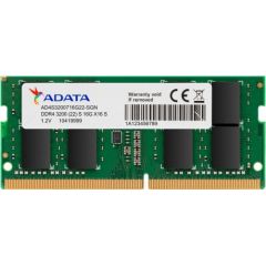 ADATA AD4S32008G22-SGN memory module 8 GB 1 x 8 GB DDR4 3200 MHz