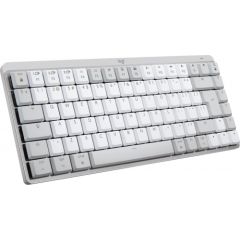 LOGITECH MX Mechanical Mini for Mac Minimalist Wireless Illuminated Keyboard  - PALE GREY - US INT'L - 2.4GHZ/BT - EMEA - TACTILE