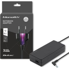 Qoltec 51735 Power adapter for HP | 150W | 19.5V | 7.7A | 4.5*3.0+pin | +power cable