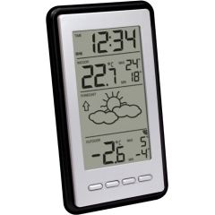 Technoline WS 9130-IT digital weather station Black, Silver