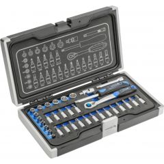 Instrumentu komplekts 1/4"34daļu, Hogert