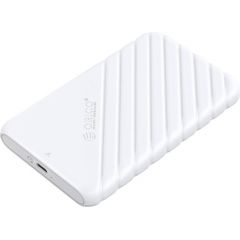 Orico 2.5' HDD / SSD Enclosure, 6 Gbps, USB-C 3.1 Gen1 (White)