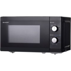 Sharp YC-MS01E-B microwave Countertop Solo microwave 20 L 800 W Black