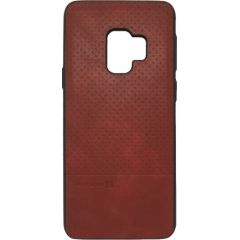 Evelatus  
       Samsung  
       Galaxy S9 Plus TPU case 1 with metal plate (possible to use with magnet car holder) 
     Red