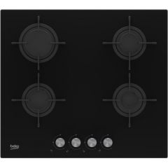 Beko HILG 64220 S Gāzes virsma Black