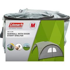 Coleman Sunwall M, side wall with door for Event Shelter Pro M 3m, side panel (silver)